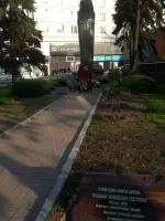 Памятник Гастелло в Сокольниках, Россия, Москва, улица Гастелло