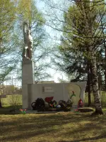 "Обелиски, обелиски, до земли поклон вам низкий!", Россия, Кировская область, Фаленский район, село Белая