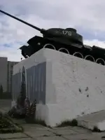 Памятник «Танк Т-34», Россия, Мурманская область, Кандалакша