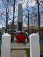 Братская могила на городском кладбище, Россия, Нижегородская область, Сергач
