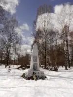 Памятник воинам, погибшим в годы Великой Отечественной войны в селе Никола Межевского района Костромской области, Россия, Костромская область, Межевской район, село Никола