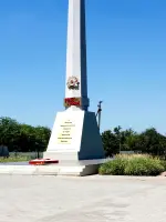 Мемориал - братская могила, село Березовска, Сальский район, Ростовская область, Юбилейная улица
