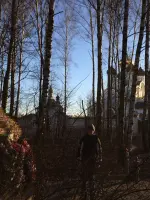 Братская могила и памятник воинам ВОВ, Россия, Московская область, Истринский район, коттеджный поселок Княжье Озеро