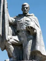 Мемориал павшим воинам - село Сандата, Сальский район, Ростовская область, Россия, Ростовская область, Сальский район, село Сандата