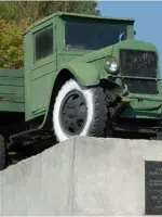 Памятник автомобилю ЗИС-5, Россия, Московская область, Лобня