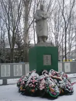 Памятник воинам, погибшим в годы Великой Отечественной войны, Россия, Воронежская область, Ольховатский район, слобода Шапошниковка