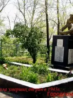 Памятник над Братской могилой на городском кладбище, Россия, Ростовская область, Новошахтинск, Петровский