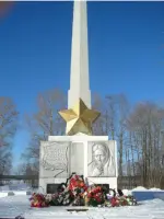 Обелиск, посвященный воинам ВО войны, улица Набережная имени Н.Островского