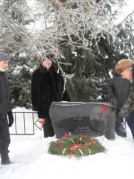 Памятник батальонному комиссару В.В. Седову, Россия, Московская область, Лотошинский район, деревня Кельи