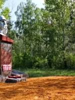 Мемориал воинам-односельчанам - хутор Калашников, Кашарский район, Ростовская область, Россия, Ростовская область, Кашарский район, хутор Калашников