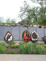 Памятник односельчанам, погибшим в годы Великой Отечественной войны, Россия, Ростовская область, Сальский район, село Березовка