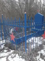Братская могила воинов, павших в Великую Отечественную войну, Россия, Липецкая область, Измалковский район, деревня Ульяновка
