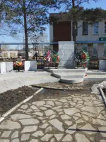 Мемориальный комплекс воинам, погибшим в годы Великой Отечественной войны 1941-1945 гг., Россия, Свердловская область, Каменский район, поселок городского типа Мартюш