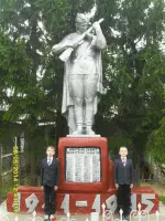Памятник павшим за боях за Родину в годы Великой Отечественной войны 1941 - 1945 гг. в деревне Ятманкино, Россия, Чувашская Республика, Моргаушский район, деревня Ятманкино