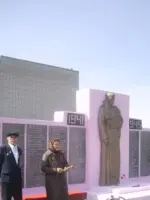 Обелиск павшим воинам в деревне Кузнецы Новоторъяльского района Республики Марий Эл, Россия, Республика Марий Эл, Новоторъяльский район, деревня Кузнецы