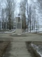 Памятник–мемориал речникам, погибшим в годы Великой Отечественной войны, Россия, Самара, поселок Сухая Самарка, Белорусская улица