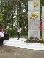 Памятник односельчанам, павшим в годы Гражданской и Великой Отечественной войн, Россия, Республика Адыгея, Красногвардейский район, село Садовое, Клубная улица