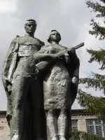 Памятник павшим землякам, Россия, Чувашская Республика, Ядринский район, деревня Кукшумы