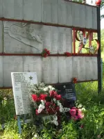 Мемориал воинам, погибшим в годы ВОВ и захороненным в деревне Ефремово, Старорусского района, Новгородской области, Россия, Новгородская область, Чудовский район, деревня Ефремово