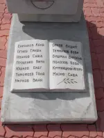 Обелиск бывшим юным железнодорожникам, погибшим в Великую отечественную войну 1941-1945 гг., Академический мост