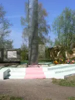 Памятник - мемориал воинам-асановцам, Россия, Удмуртская Республика, Алнашский район, поселок Асановский совхоз
