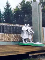 Мемориальный комплекс воинам, погибшим в годы Великой Отечественной войны (1941-1945 гг.), Россия, Алтайский край, Змеиногорский район, село Саввушка