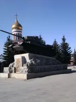 Танк Т-34 – ЛУЧШИЙ танк второй мировой войны и СИМВОЛ ТРУДОВОГО ПОДВИГА в Нижнем Тагиле на Вагонке, Восточное шоссе