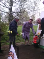 Обелиск павшим воинам в деревне Федово, Россия, Тверская область, Вышневолоцкий район, поселок Федово