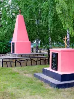 Братская могила воинов ВОВ - слобода Большинка, Тарасовский район, Ростовская область, Башманова
