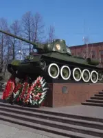 Мемориал добровольческому танковому корпусу Т-34, Сибирская улица