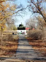 Танк Т-34 - г. Котельниково, Волгоградская область, Россия, Волгоградская область, Котельниково