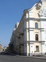 Ленинград. Памятник защитникам Ханко. 1945 год., улица Пестеля