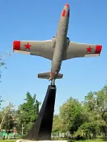 Памятник Летчикам Бирмской военной авиационной школы пилотов, Россия, Республика Хакасия, Черногорск