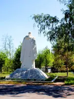Братская могила, памятник павшим воинам - хутор Николовка, Милютинского района, Ростовская область, Россия, Ростовская область, Милютинский район, хутор Николовка