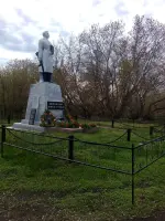 Памятник павшим в Великой Отечественной войне, Россия, Курганская область, Лебяжьевский район, село Камышное