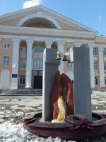 Памятник пожарным, погибшим в годы ВОВ, Россия, Свердловская область, Екатеринбург, микрорайон Втузгородок, улица Мира