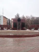 Смоленское братское захоронение в городе Твери, набережная реки Лазури