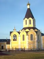 Храмовый комплекс воинской славы в поселке Апраксин Кировского района Ленинградской области, Россия, Ленинградская область, Кировский район, поселок Апраксин