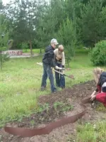 Сквер Памяти в честь погибших земляков, Россия, Ивановская область, Шуйский район, деревня Милюковка