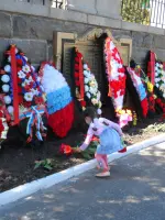 Памятник партизанам Великой Отечественной войны, Россия, Курская область, Дмитриев