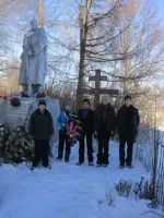 Братская могила воинам д. Чунегово, Россия, Тверская область, Зубцовский район, деревня Чунегово