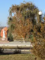 Памятник в Сталинградском сквере - город Цимлянск, Ростовская область, Россия, Ростовская область, Цимлянск