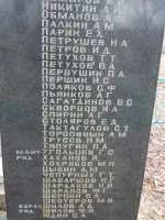 Памятник в деревне Хмелевки, Россия, Московская область, Лотошинский район, деревня Хмелевки