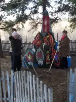 Памятник воинам-односельчанам, Россия, Нижегородская область, Спасский район, деревня Грязновка