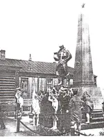 Памятник погибшим односельчанам, улица Ленина