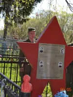 Братская могила летчикам с. Киясово Ступинского района Московской области, Россия, Московская область, Ступинский район, село Киясово