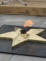 Памятник погибшему солдату в посёлке Палех Ивановской области, Россия, Ивановская область, Палехский район, поселок городского типа Палех