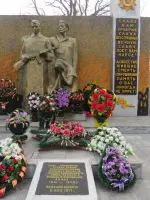 Мемориал погибшим воинам в Великой Отечественной войне, Россия, Липецкая область, Добринский район, поселок Добринка