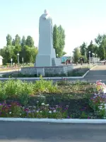 Памятник воину-освободителю, Россия, Тамбовская область, Токаревский район, поселок городского типа Токаревка