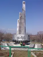 Памятник воинам-односельчанам, павшим в сражениях Великой Отечественной войны 1941-1945 гг., Россия, Приморский край, Михайловский район, село Осиновка